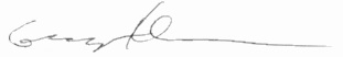 Greg Dawson Signature